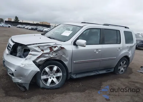 2013 Honda Pilot Touring z USA, uszkodzony, nr VIN 5FNYF3H9XDB005820